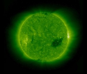 sun coronal hole