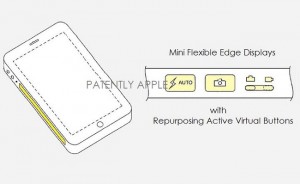 Apple side display edge