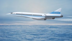 Baby Boom Passenger Supersonic Jet Aircraft