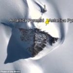 Alien base sheltered by Antarctica pyramid (VIDEO)