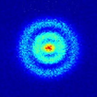 Hydrogen atom photo