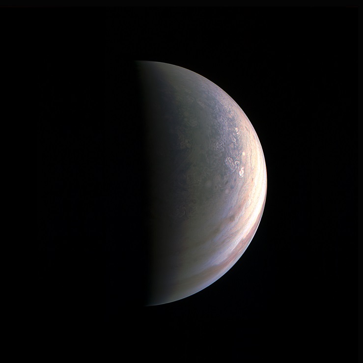 jupiter north pole