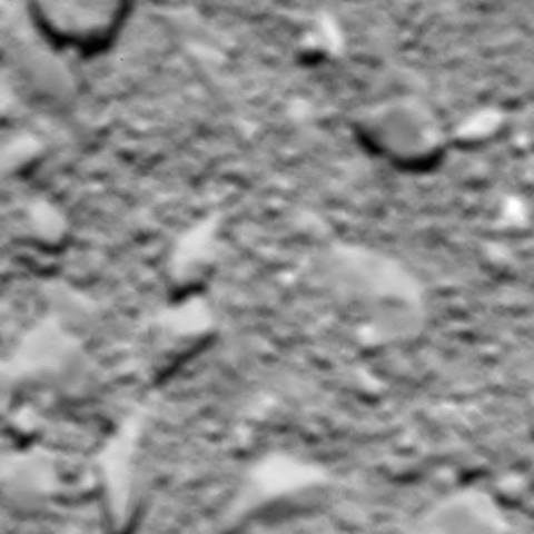 Rosetta last image 67p comet