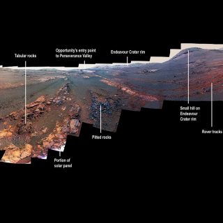 mars panorama opportunity rover