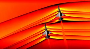 merging supersonic shockwaves
