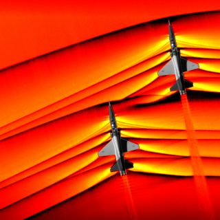 merging supersonic shockwaves
